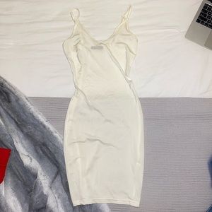 Cream Bodycon Dress